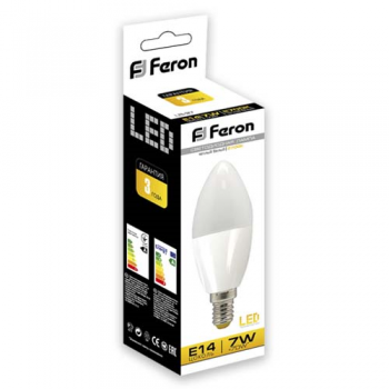 LED Лампа Feron LB-97 7W E14 тепле світло